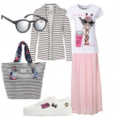 Outfit Trendy e romantica