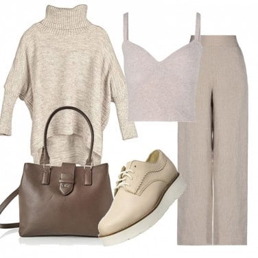 Outfit Zapatos con cordones Beige Mujer: 8 Outfit Mujer | Bantoa