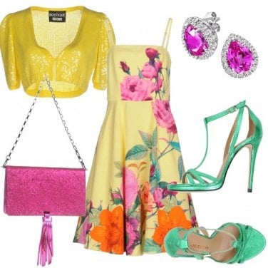 Outfit Originale e colorata