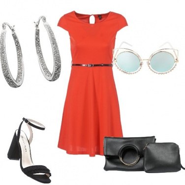 Outfit Rosso passione