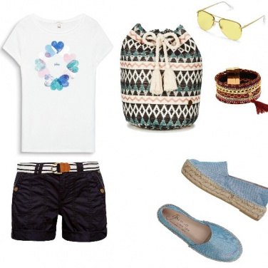 Outfit Etnico, caldo in città
