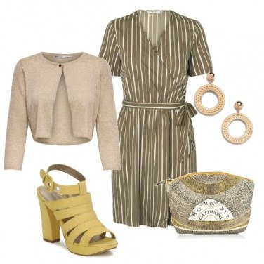 Outfit Olive e senape