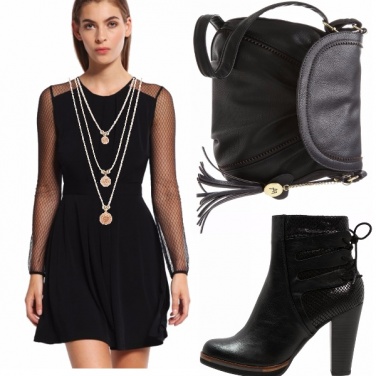 Outfit Black party autunnale!