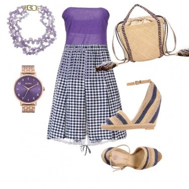 Outfit Profumo di violetta
