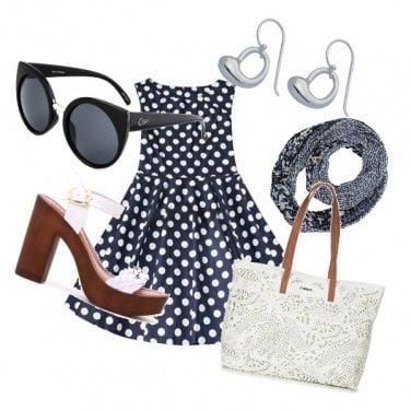 Outfit Sandalo glamour