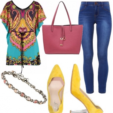 Outfit Eleganza in jeans