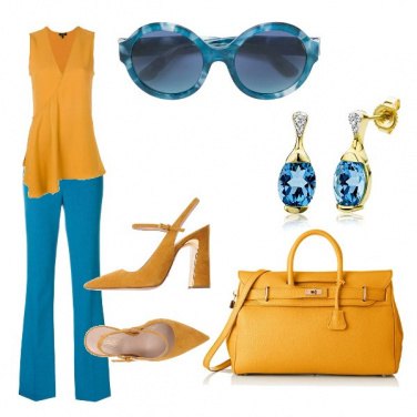 Outfit Accessori ocra