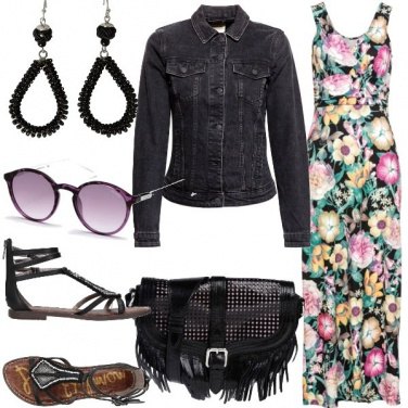 Outfit L\'abito fiorato