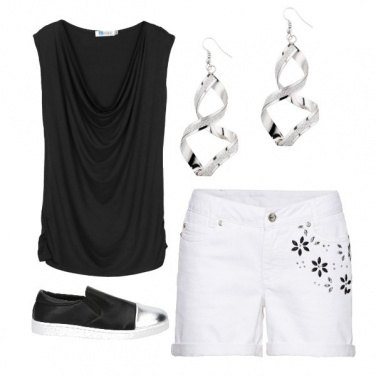 Outfit Black and white