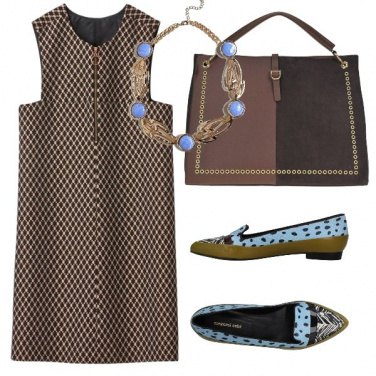 Outfit Un tocco di turchese