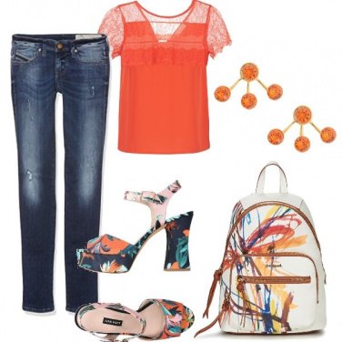 Outfit Un po’ di arancione