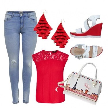Outfit Viva il rosso!