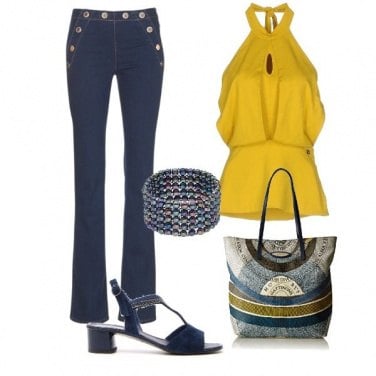 Outfit Sandalo glam