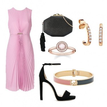 Outfit Cerimonia fresco rosa