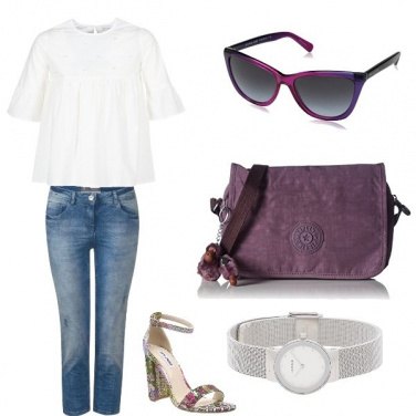 Outfit Total look donna Summer Ultraviolet