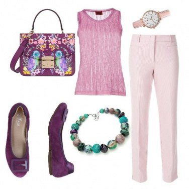 Outfit A lavoro con allegria