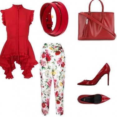 Outfit Affari in rosso