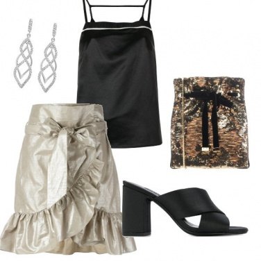 Outfit La gonna con rouches