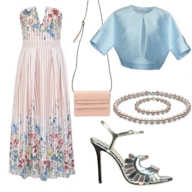 Outfit Cerimonia fiorita