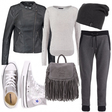 Outfit Sportygrey