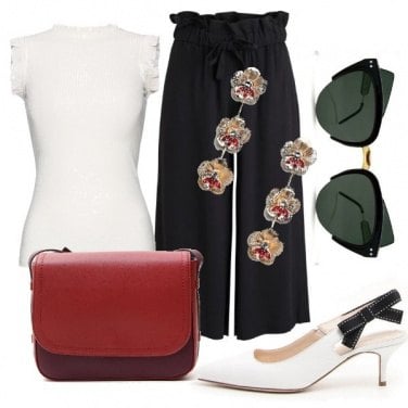 Outfit Black & white