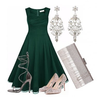 Outfit Night silver