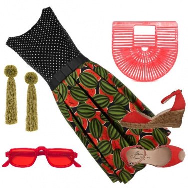 Outfit #watermelondress