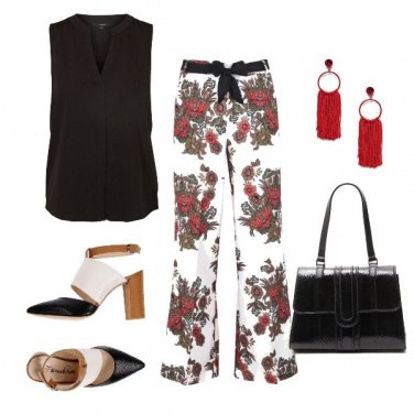 Outfit Il pantalone a fiori