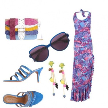 Outfit Il vestito multicolore