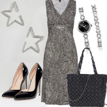 Outfit In bianco e nero