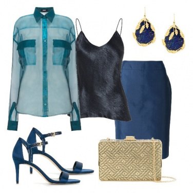 Outfit Organza trasparente