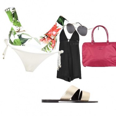 Outfit Un tocco di rosa