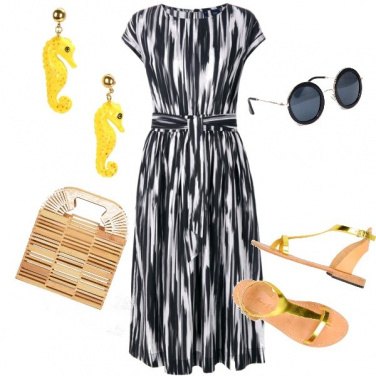 Outfit Infradito oro
