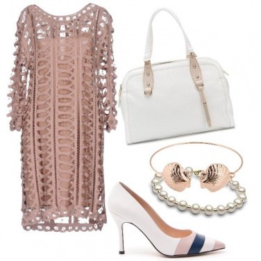 Outfit Rosa antico