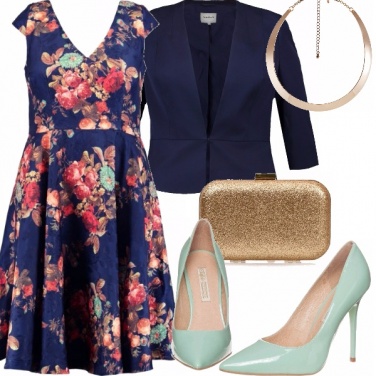Outfit Eleganza in blu