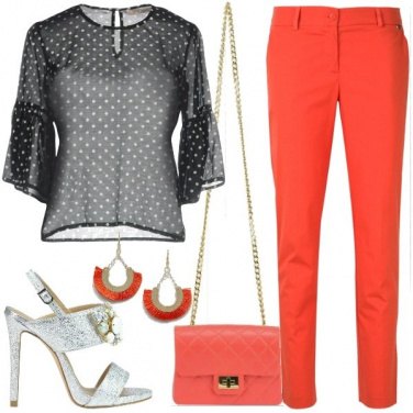 Outfit Seta e cotone