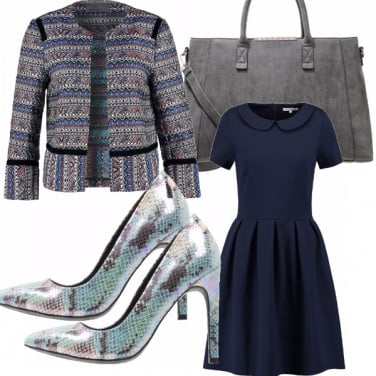 Outfit Abito navy