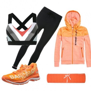 Outfit I love Orange