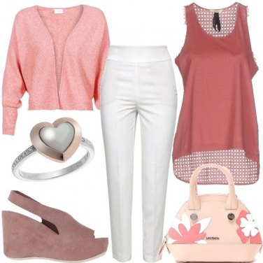 Outfit Canotta traforata