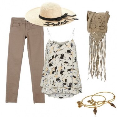 Outfit La mia borsa con le frange