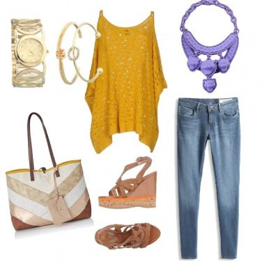 Outfit Un tocco di viola