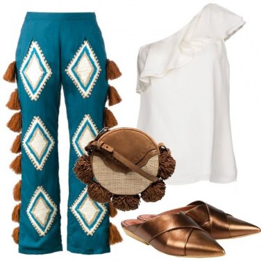 Outfit Serata etnica