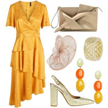 Outfit Invitata in giallo