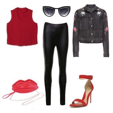 Outfit Red is passion!