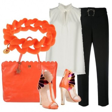 Outfit Un tocco d\'arancione