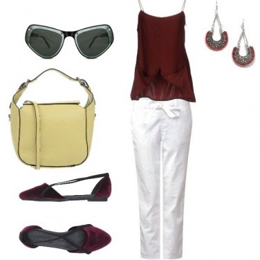 Outfit Competizione, woman in violet