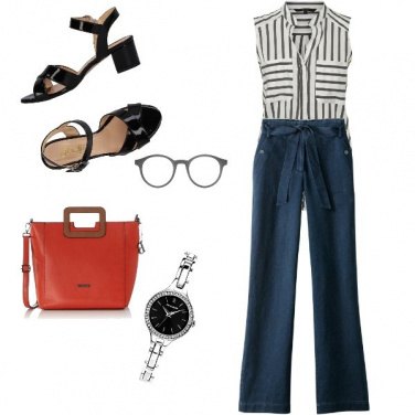 Outfit Competizione, estate in ufficio