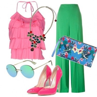 Outfit Arcobaleno pastello!