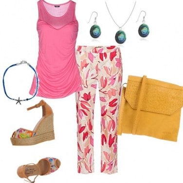 Outfit Semplicemente colorata