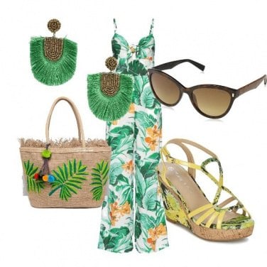 Outfit Look tropicale